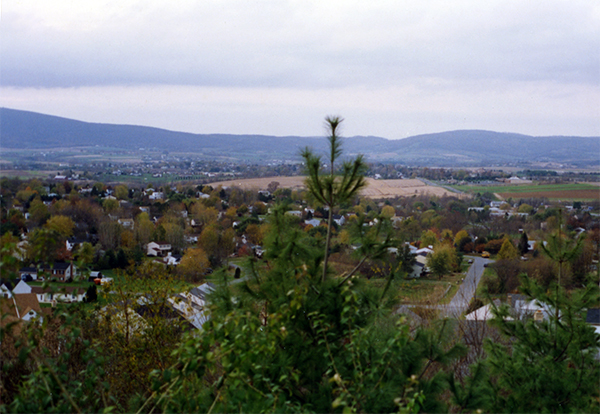 Maryland Countryside.  This view is from 1996 and uses the same vantage point as Stewart's.