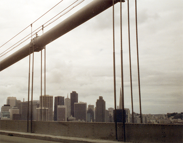 View of San Francisco from the San Francisco-Oakland Bay Bridge