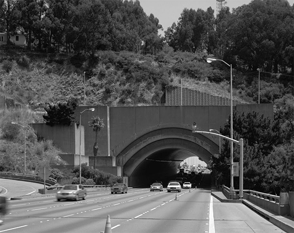 West end of the Yerba Buena tunnel