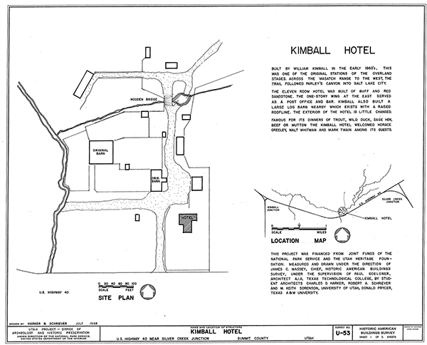 Kimball Hotel, 1968