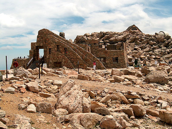 Ruins of the Summit House of Mount Evans