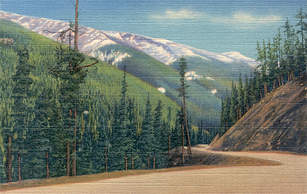 Western slope of Berthoud Pass