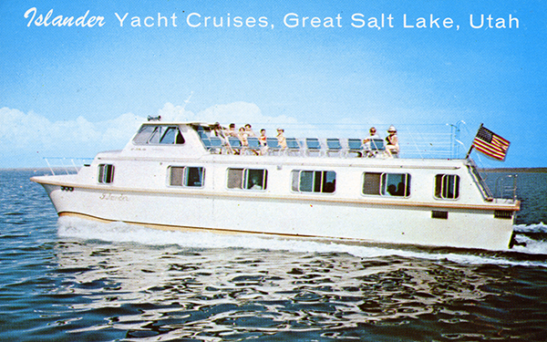 Cruise boat on the Great Salt Lake