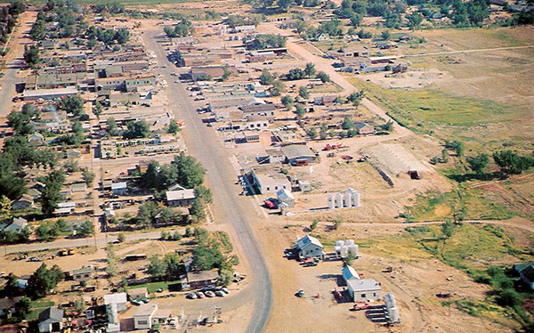 Aerial view of Roosevelt