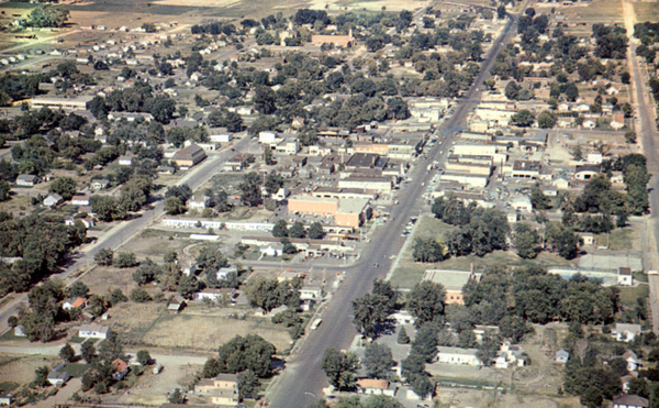 Aerial view of Vernal