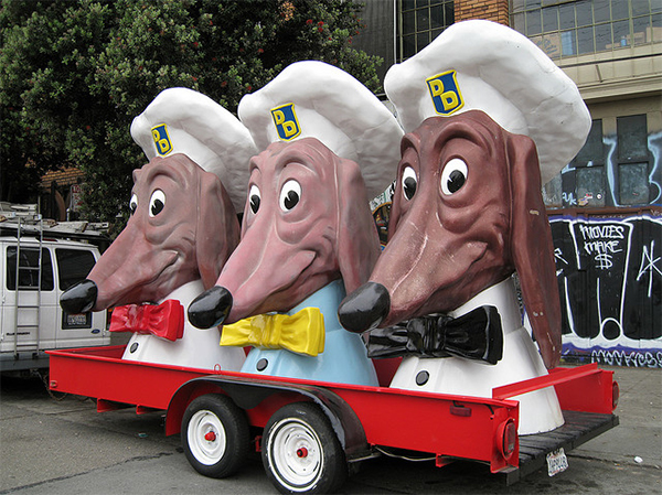 Doggie Diner Dogs on Parade