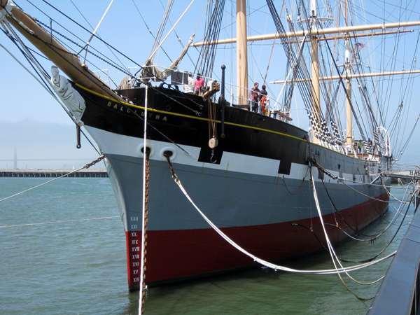 The Balclutha at the Maritime Museum