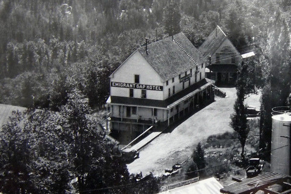 Emigrant Gap Hotel, ca. 1930.