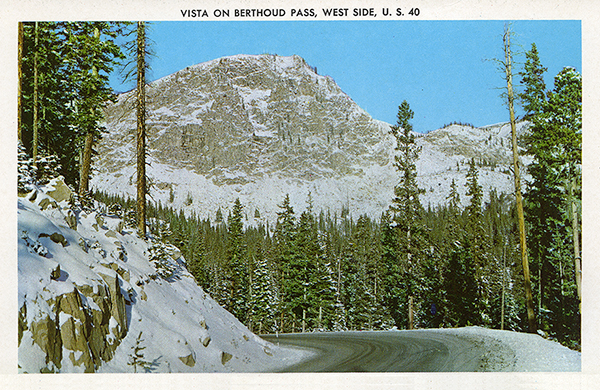 West side of Berthoud Pass
