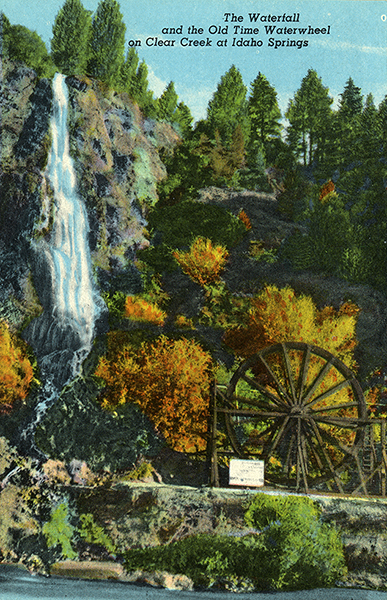 Bridal Veil Falls and Waterwheel