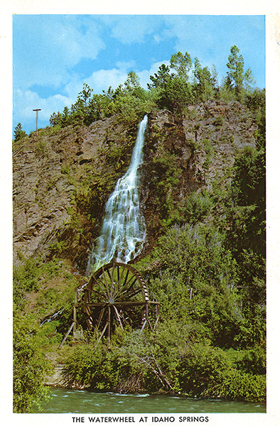 Bridal Veil Falls and Waterwheel