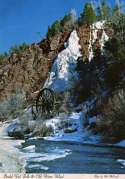 Bridal Veil Falls and Waterwheel
