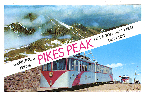 Greetings from Pikes Peak