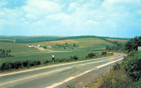 Similar view from a 1950s postcard