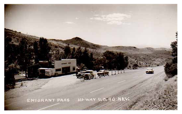 Gas station at Emigrant Pass