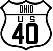 Route 40 Shield - <a href="page.asp?n=1442">Ohio</a>